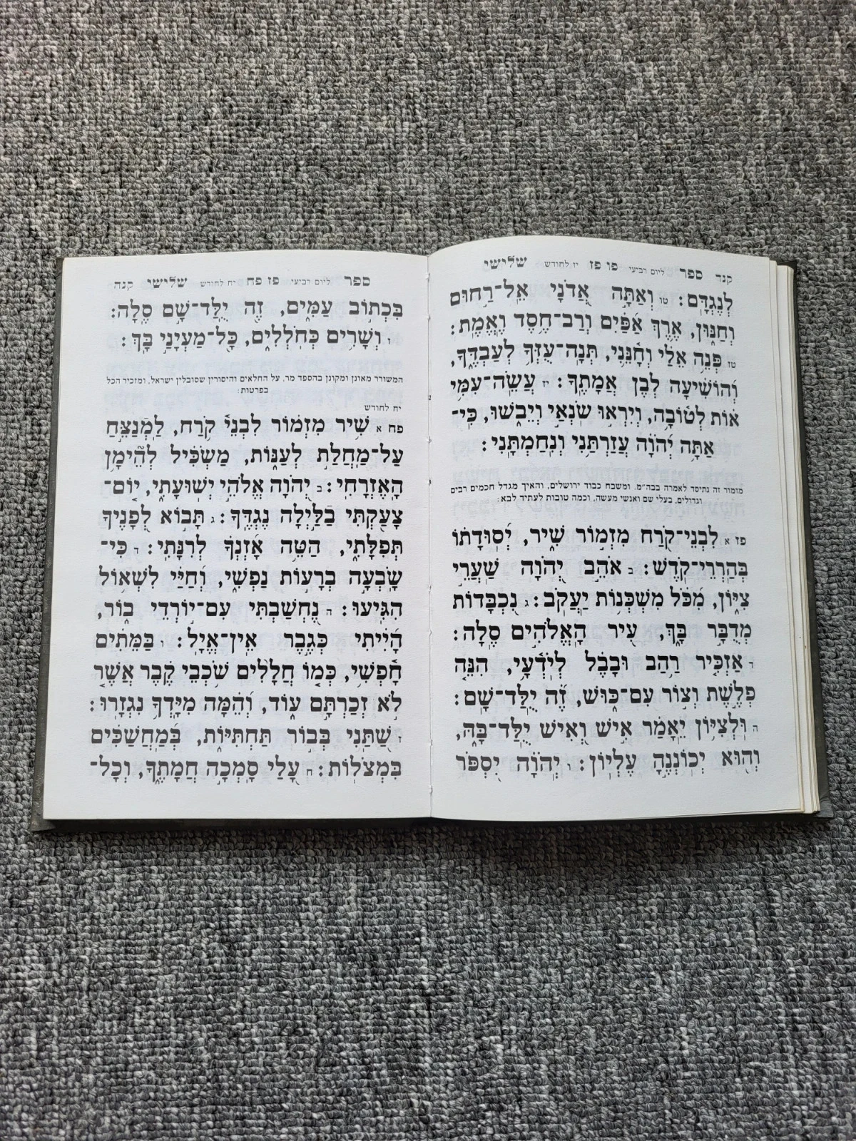 Libro Tehilim Salmos de David Hebreo Antiguo Judaísmo Torá Sinagoga Antigüedad – photo 6